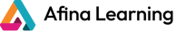 Afina Learning Logo - Light